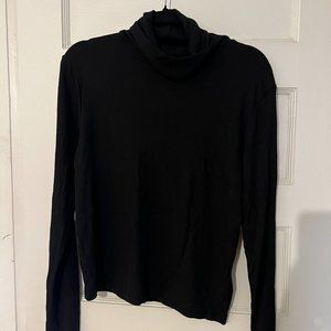NWOT H&M Black Turtleneck Long Sleeve Top